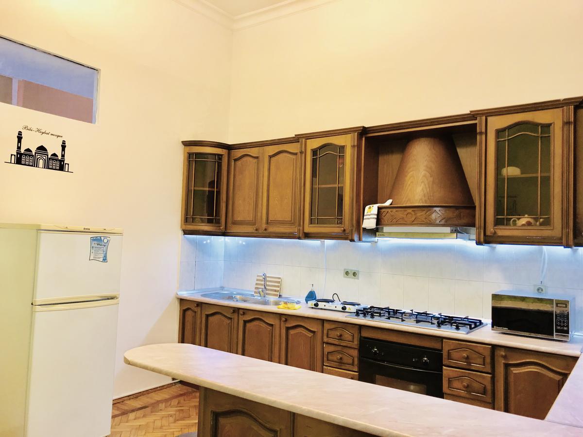 Check-In Apartment Near Fountain Square Vidadi Str Baku Extérieur photo