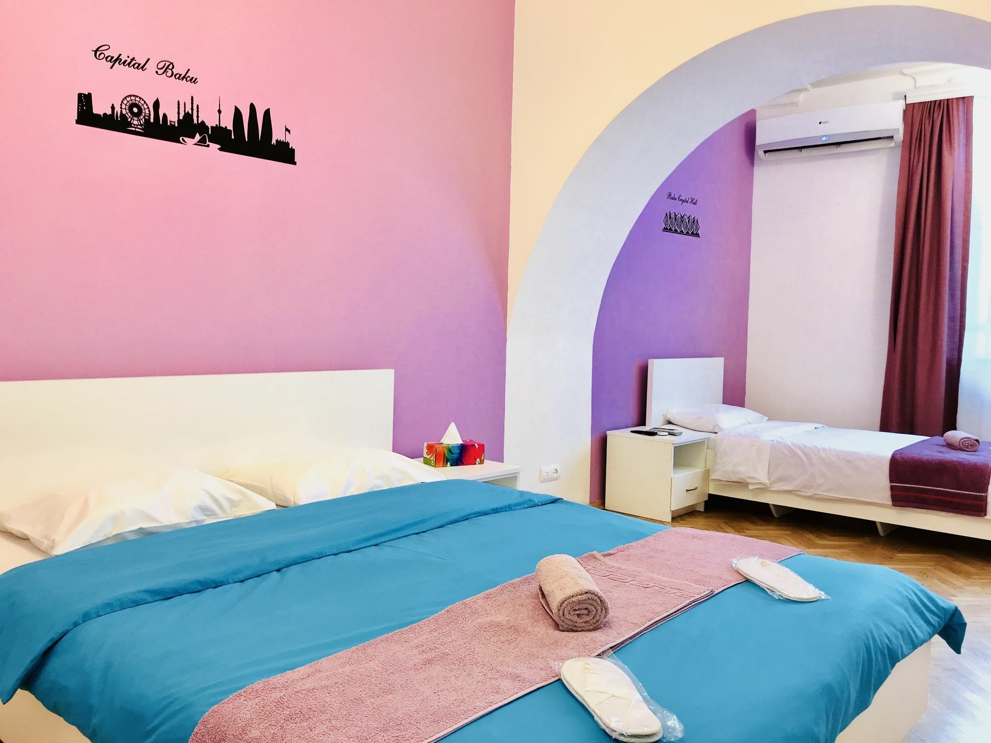 Check-In Apartment Near Fountain Square Vidadi Str Baku Extérieur photo
