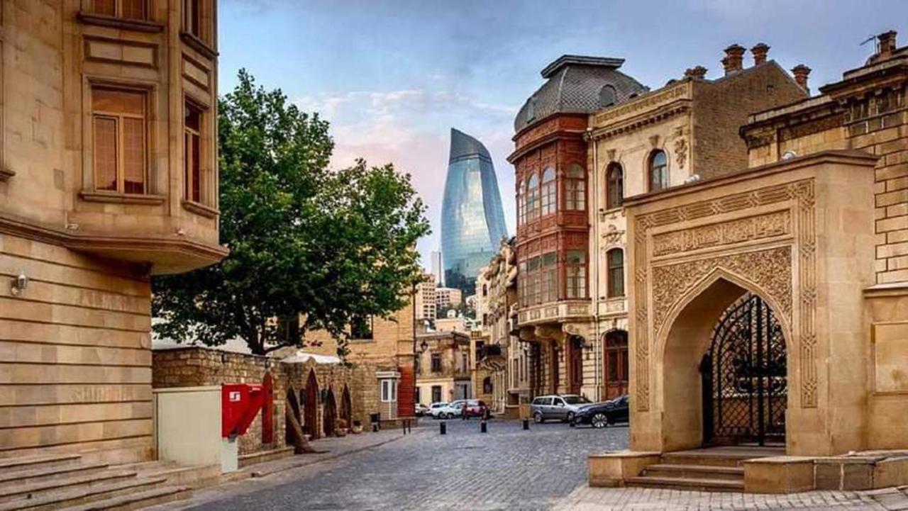Check-In Apartment Near Fountain Square Vidadi Str Baku Extérieur photo