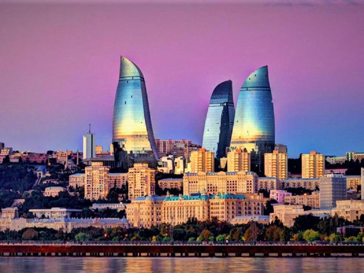 Check-In Apartment Near Fountain Square Vidadi Str Baku Extérieur photo